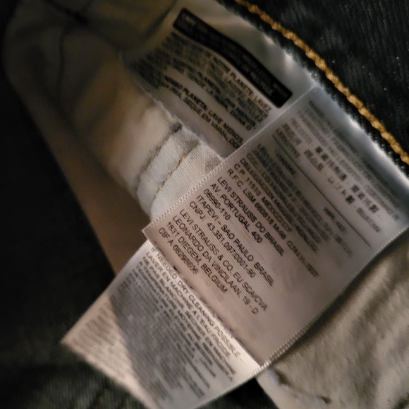 Levi's relaxed straight jeans, men's 40x32. - Picture 4 of 10